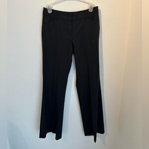 Size 0 Theory Black Trouser Pants